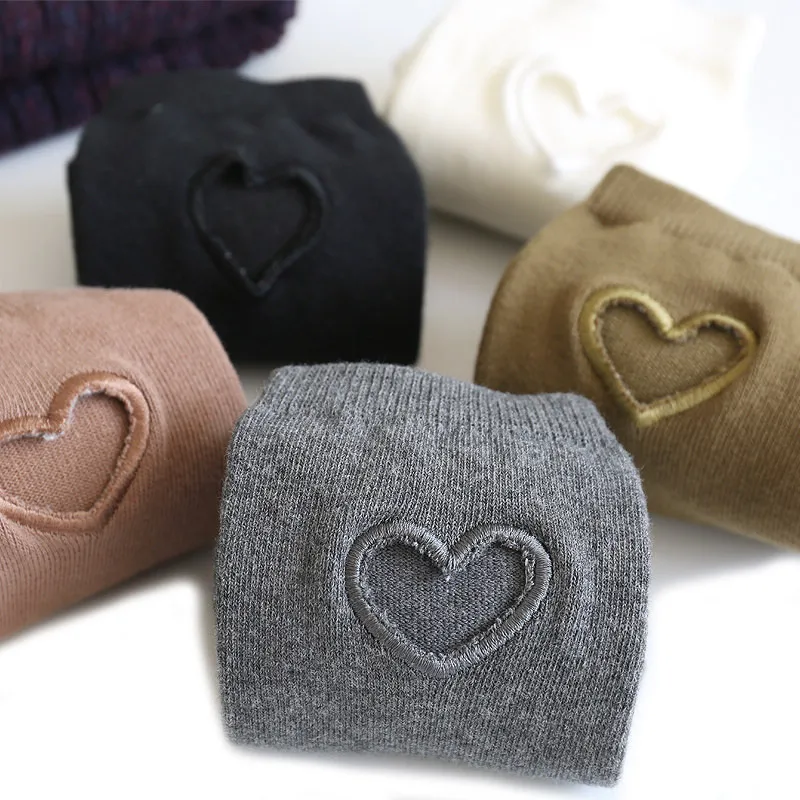 Новые модные мягкие удобные теплые весенне зимние носки карамельных цветов