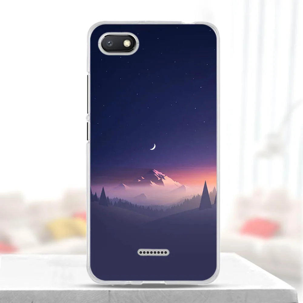 Чехол для телефона Xiaomi Redmi 6A силиконовый мягкий чехол из ТПУ чехлы оболочка 6a