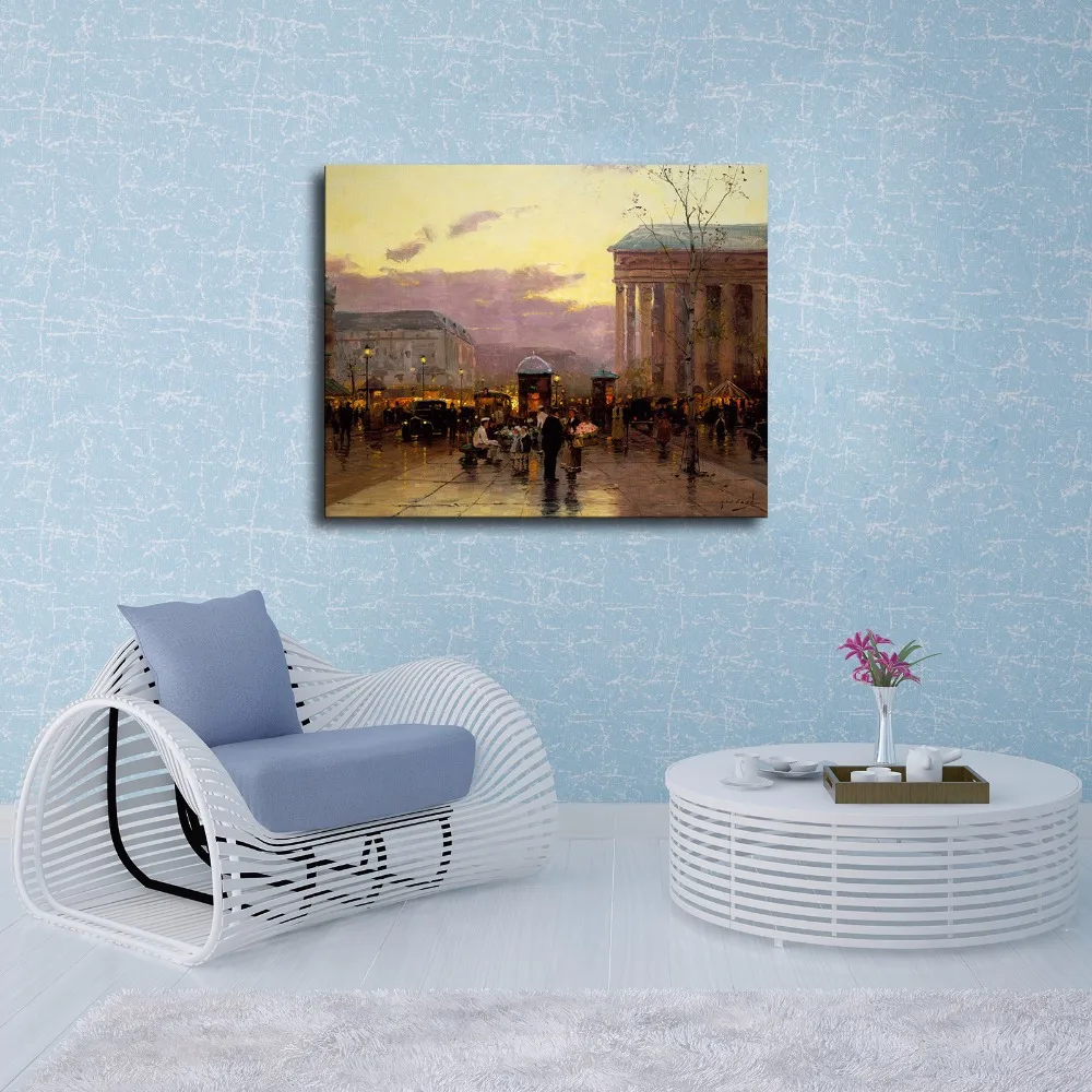 Thomas Kinkade Boardwalk 2 canvas painting Poster HD posters and prints Wall pictures for living room Home decor art photos | Дом и сад