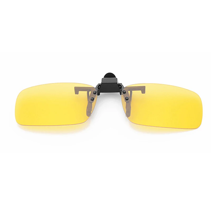Polarizedcase Yellow Поляризованные 4 цвета Полароид дневное видение клипсы на солнцезащитные очки ночного вождения очки для близорукости солнцезащитные очки анти-UVA Анти-UVB 5906 - Цвет линз: Polarizedcase Yellow