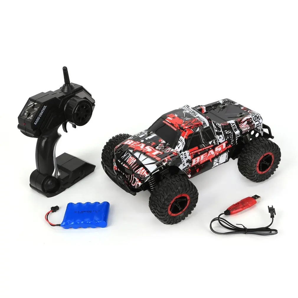 28 см Радиоуправляемая машина 1/16 4WD 25 км/ч водительская машина двойной двигатель привод Bigfoot автомобиль пульт дистанционного управления модель автомобиля внедорожник игрушка