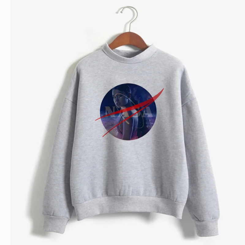 8 Ariana Grande Crewneck Space Sweathirt женские 7 колец толстовки с длинным рукавом Одежда с музыкальными принтами Топ женские толстовки пуловер - Цвет: 8