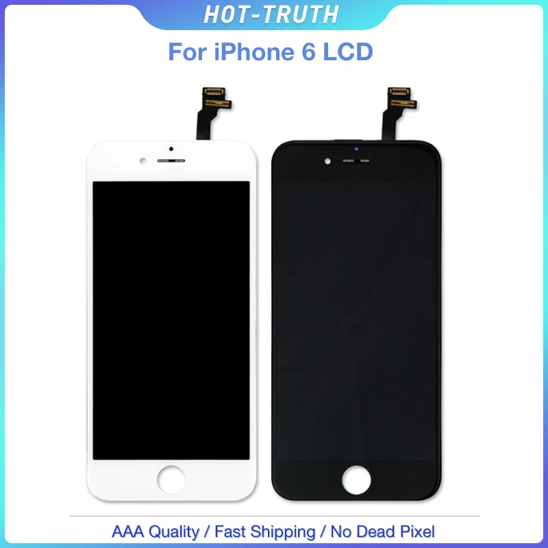 20 шт./лот DHL бесплатная доставка для iPhone 6 ЖК сенсорный экран дигитайзер дисплей в