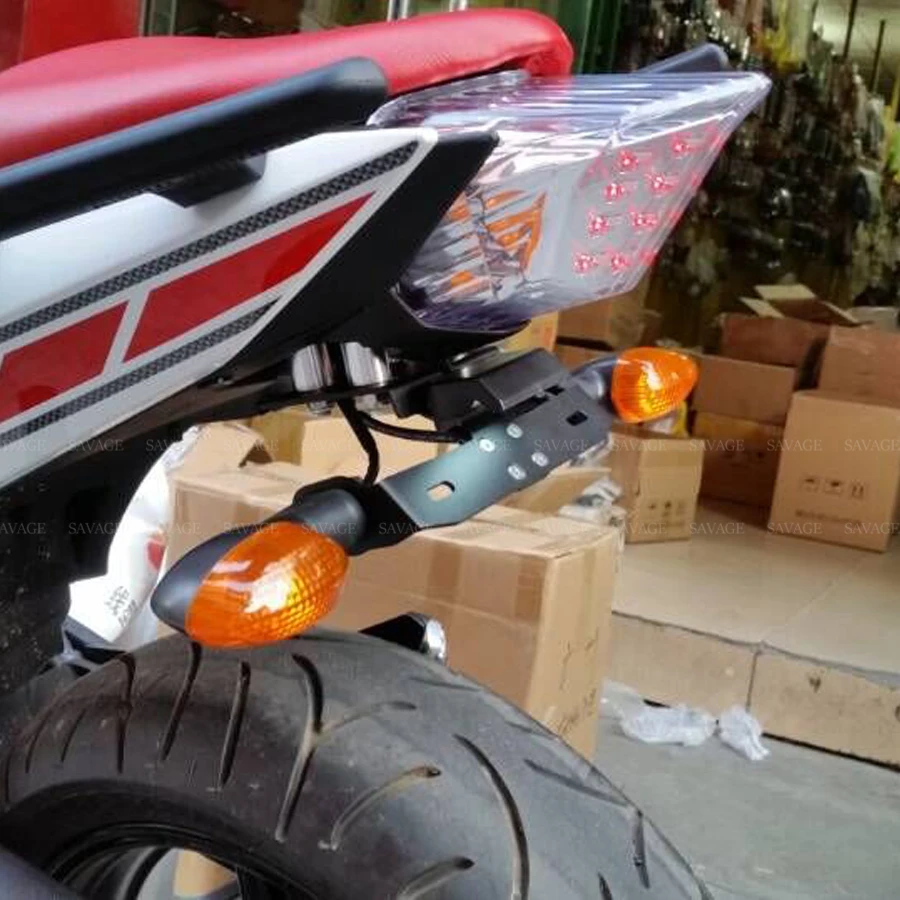 Держатель номерного знака для YAMAHA XJ6 N Diversion XJ6F FZ6R XJ6N аксессуары мотоциклов