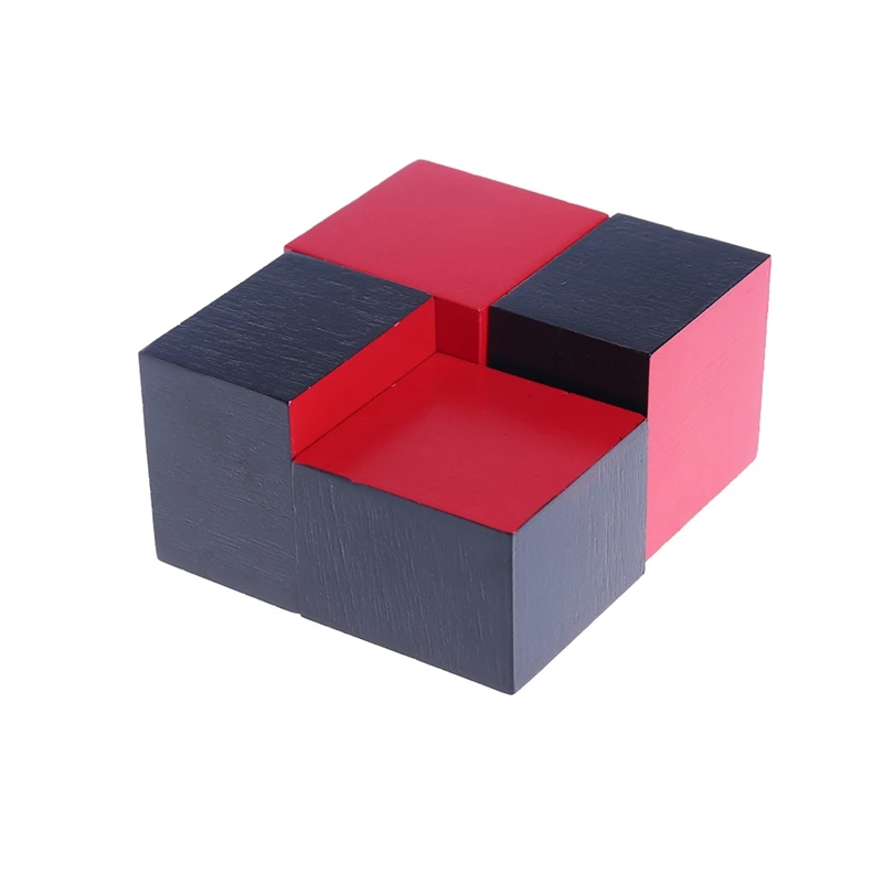 Free Shipping Kid Montessori Early Learning Algebra Mathematics Binomial Cube Set Wooden Toy|Юный математик| |