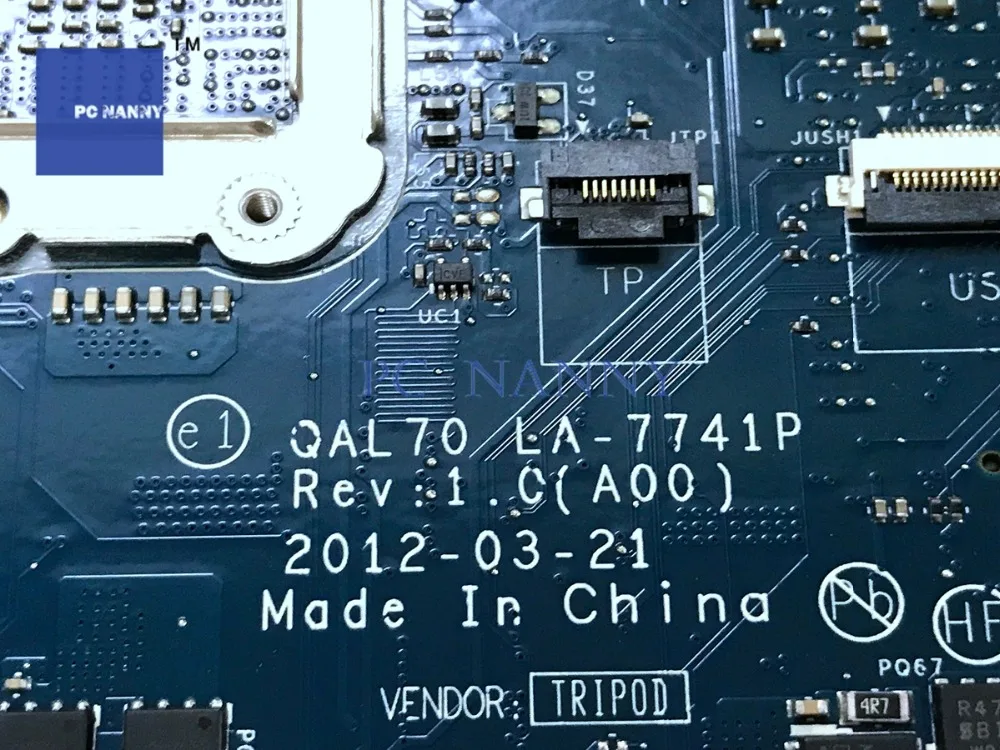 Материнская плата PCNANNY 42MTN 042MTN QAL70 LA-7741P для ноутбука Dell Latitude E6330 13 3 &quotCore i3-2350M