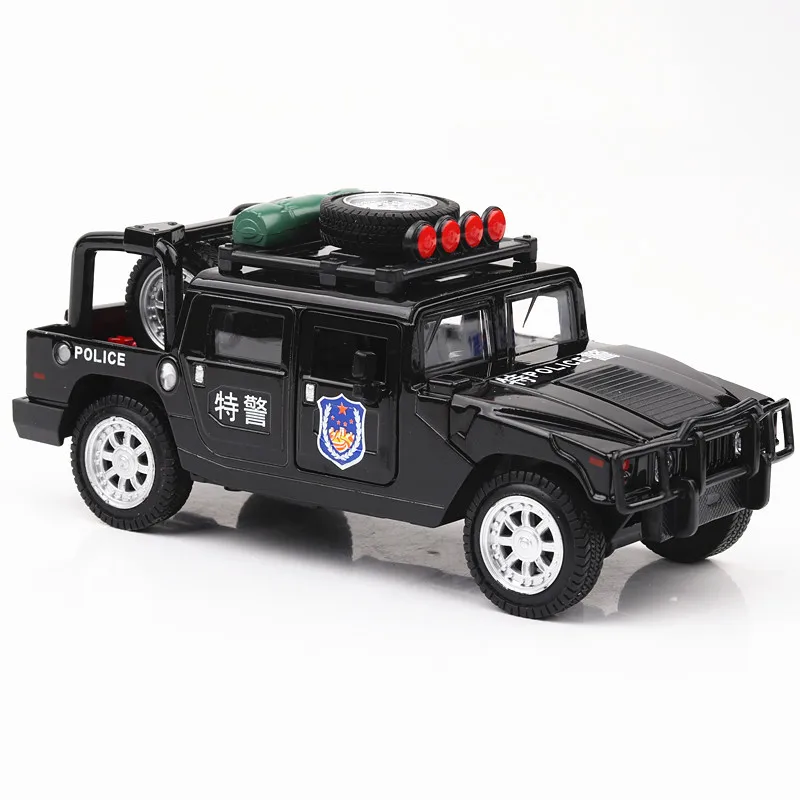 ZXZ 1:32 Масштаб литья под давлением сплава металла модель автомобиля Hummer h1 военный