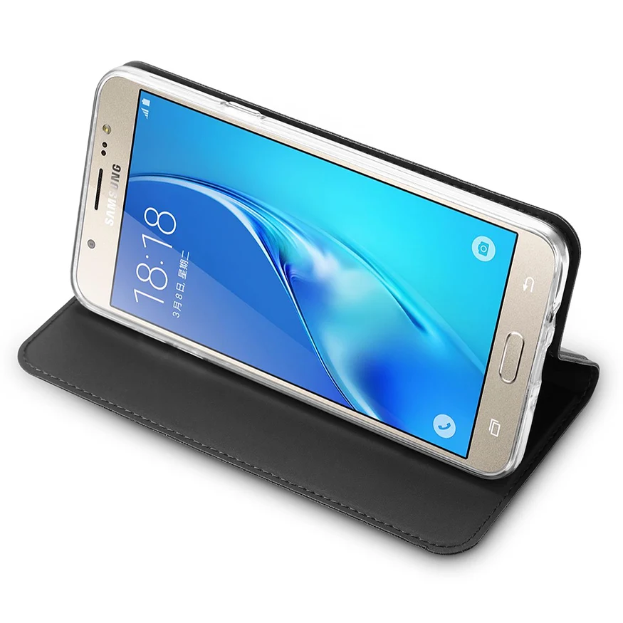 Для samsung Galaxy J5 2016 Дело люкс Флип PU кожаный чехол для телефона J510 Etui Coque | Мобильные