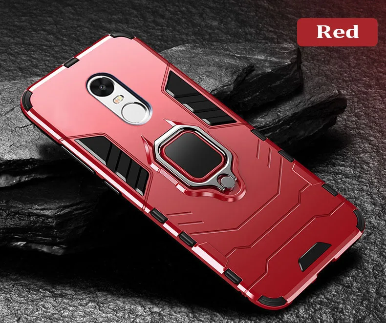 Red-Finger Ring 1 Роскошный Матовый Мягкий силиконовый чехол для Xiaomi Redmi Note 4, чехол для Xiaomi Redmi Note 4X Note4 4, глобальная версия, чехол для телефона - Цвет: Red-Finger Ring 1