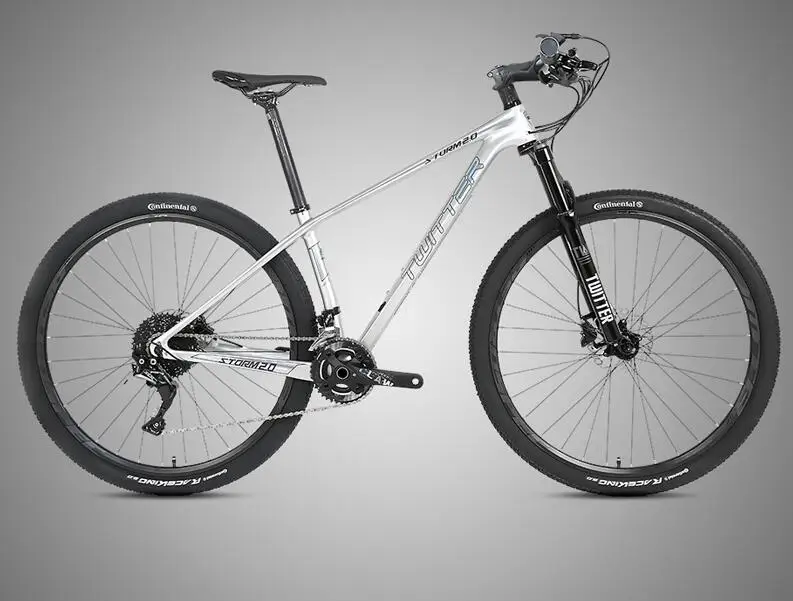 silver TWITTER 29 дюймов горный велосипед 27/22/30/33/12 Скорость углерода велосипеды mtb велосипедные шлемы для M2000/M6000/M7000/SRAM SX Орел Компоненты - Цвет: silver