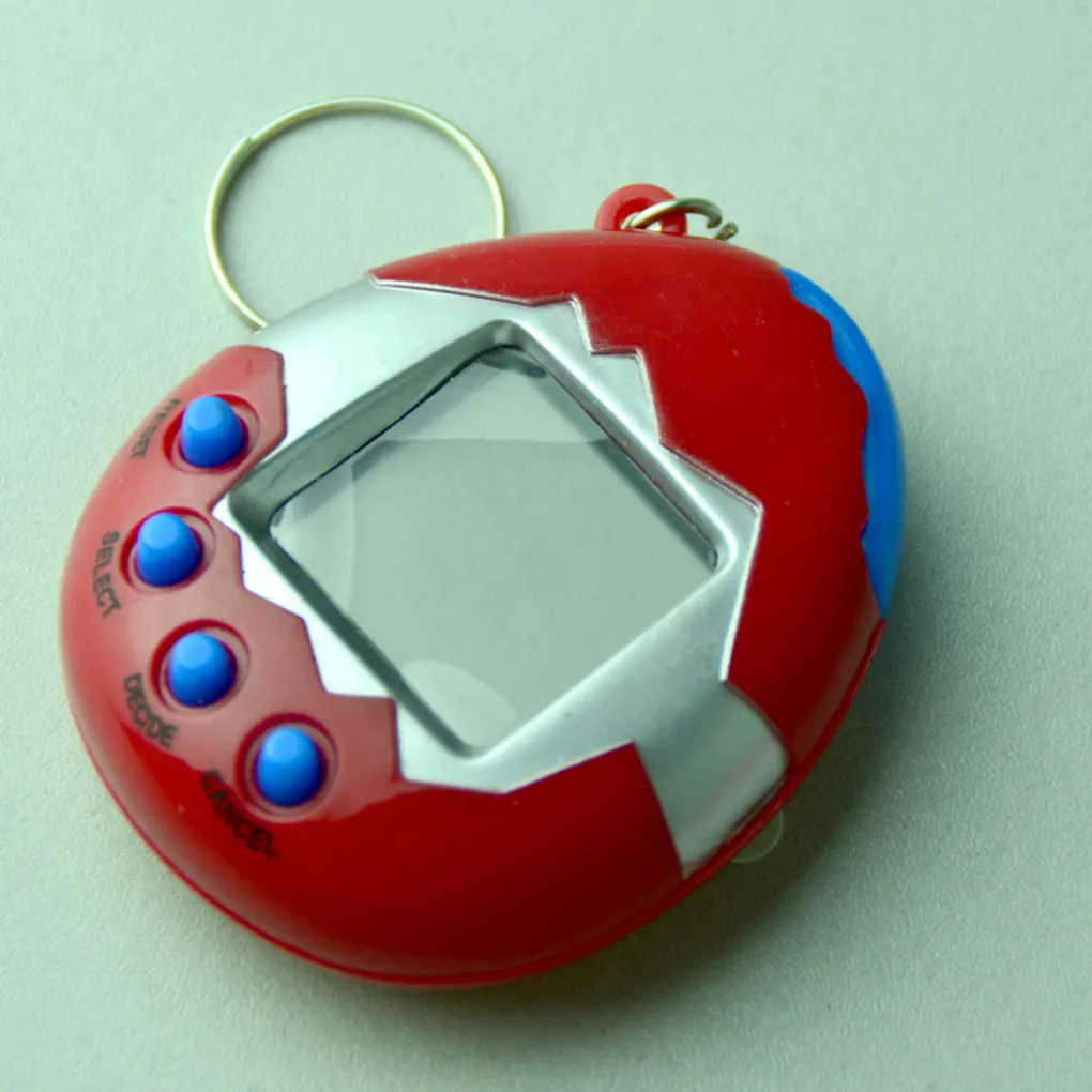 

High Quality Multi-colors Funny Nostalgic Virtual Cyber Pet Toy Portable Pocket Electronic Pets Keychains Toys