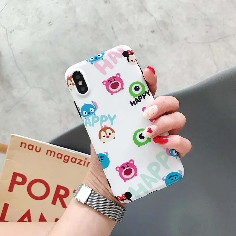 С видео happy Роскошный чехол для iPhone X 8 плюс 7 6 6splus 5S чехлы |