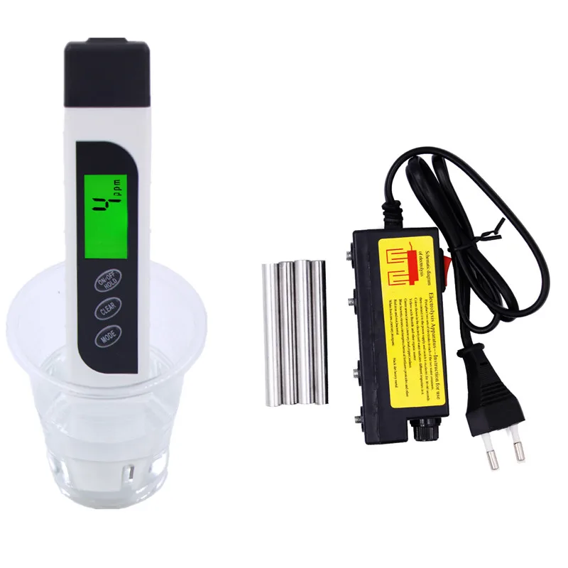 Тестер чистоты воды TDS EC ЖК фильтр для гидропонного бассейна с качеством воды|pool