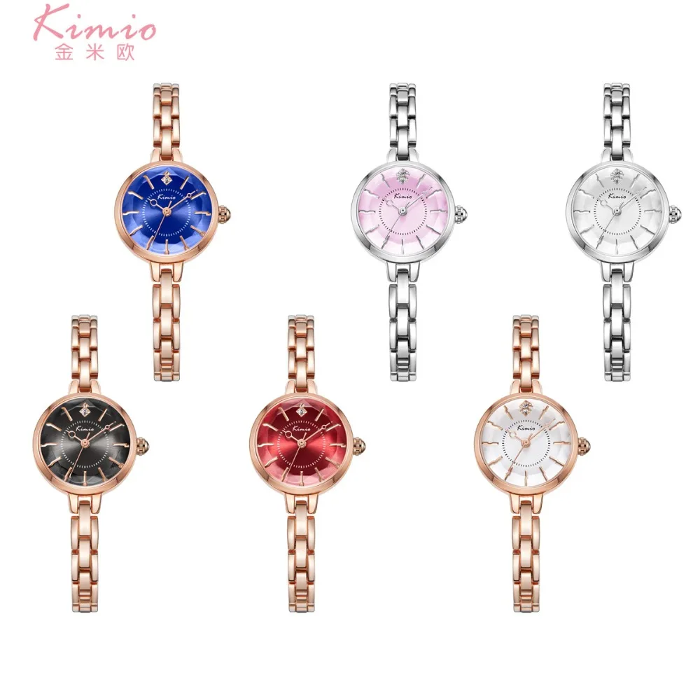 KIMIO Марка Для женщин часы женские кварцевые наручные Relogio Feminino Montre relogio feminino Mujer