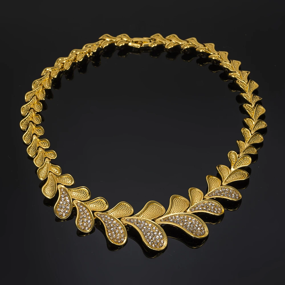 BAUS Свадебный комплект ювелирных изделий в Дубае нигерийские женские браслеты