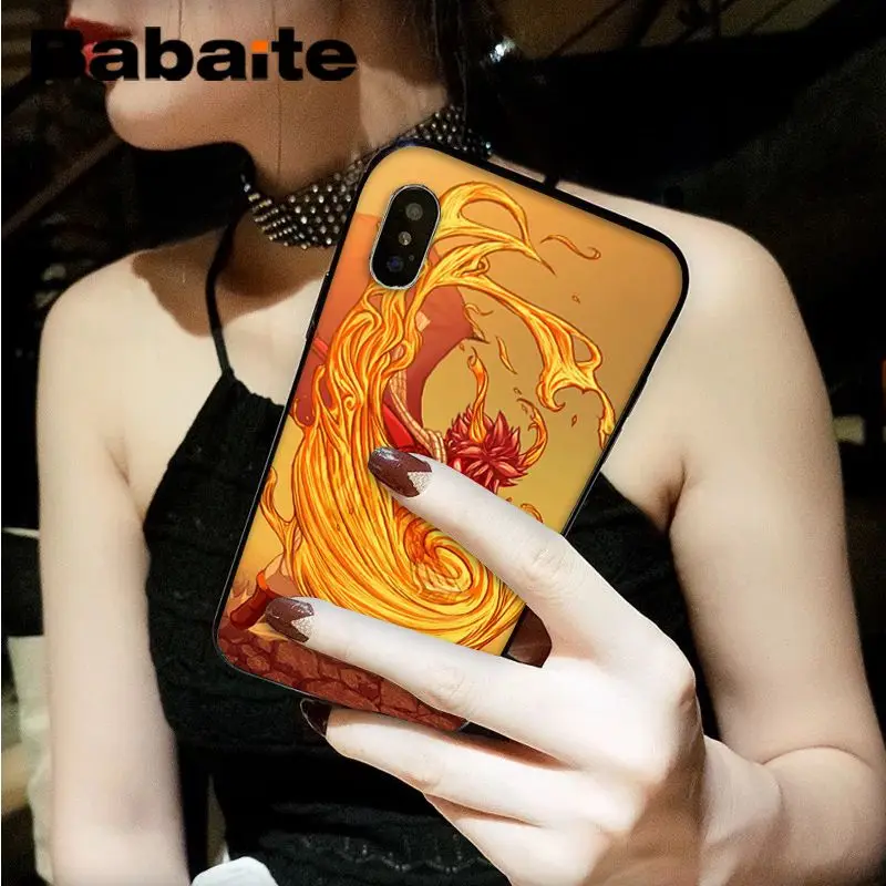 Bbabaite мягкий чехол для телефона из ТПУ с рисунком хвоста Феи iPhone 8 7 6 6S Plus 5 5S SE XR X XS