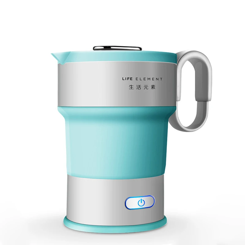 Электрический чайник для воды сжатый складной компрессионный дорожный