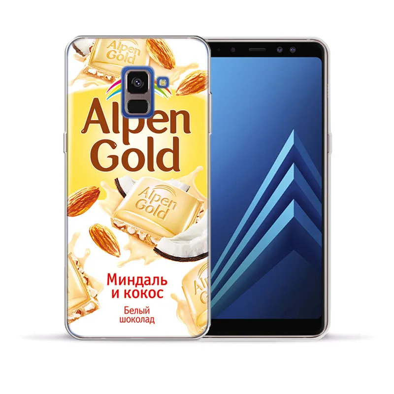 Забавный шоколада чехол на заднюю панель из ТПУ чехол КРЫШКА ДЛЯ samsung Galaxy A7 A6 A8 плюс A9 A3 A5 A7 A10 A20 A30 A40 A50 A70 - Цвет: 8