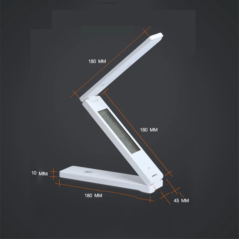 Складная Usb лампа для учебы 350lm Led 5v заряжаемая настольная мыши с температурой
