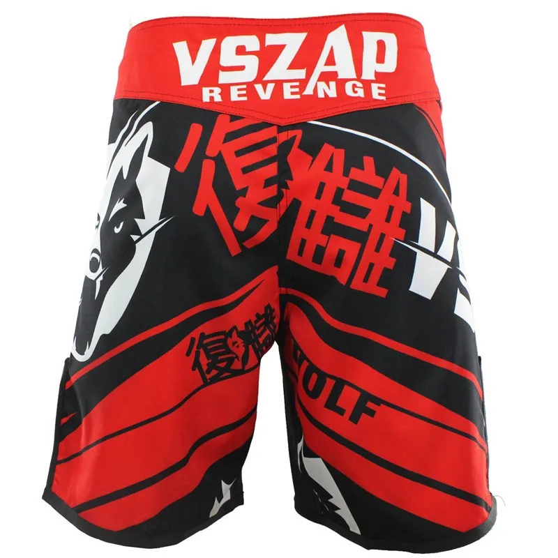 VSZAP мужские Муай Тай шорты pantalonetas ММА Боксерские BJJ шорты pantalon boxeo свободные Бои Шорты для фитнеса