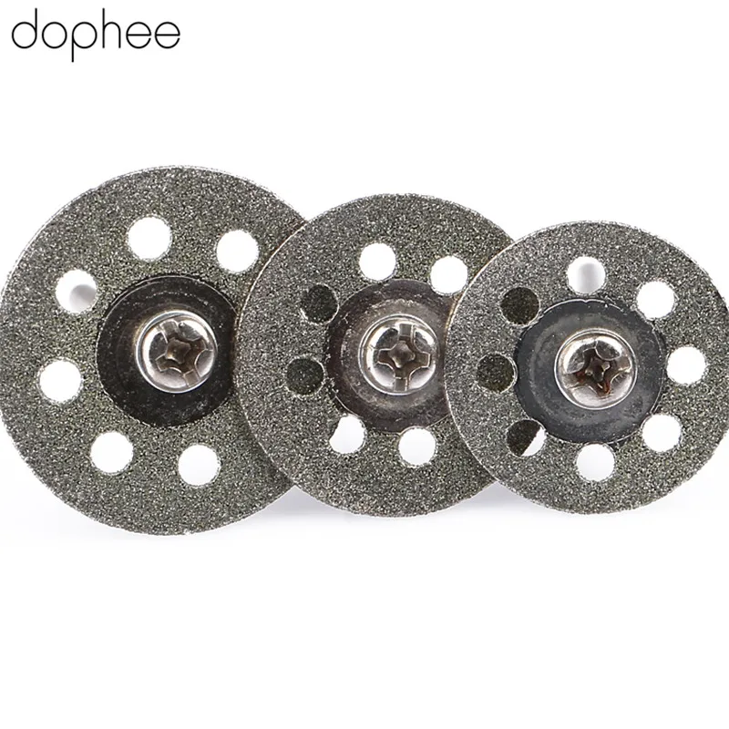 Алмазные пилы dophee набор лезвий для режущего колеса хвостовик роторного