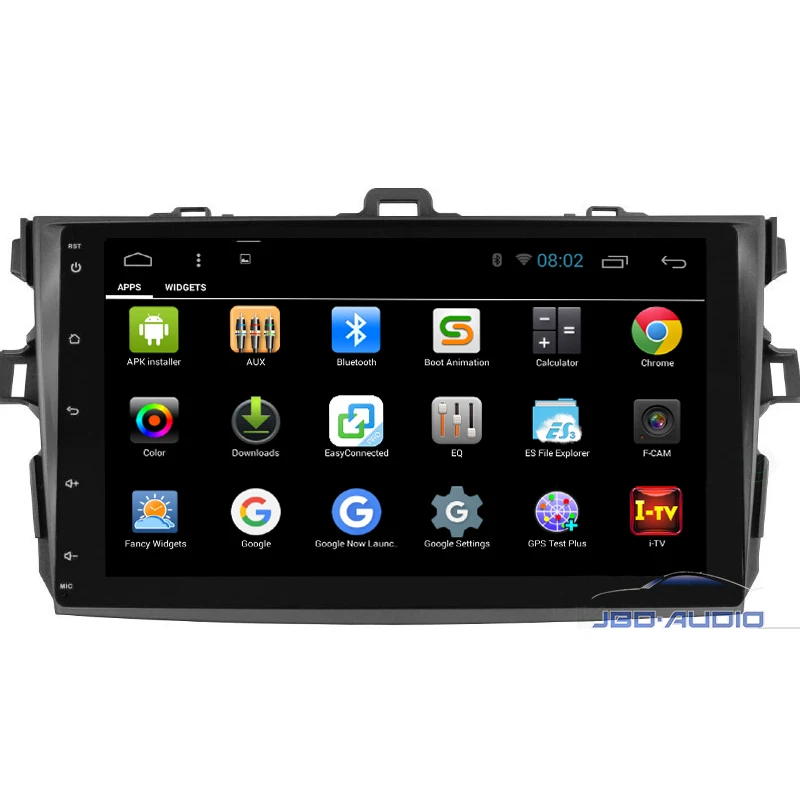 For toyota Corolla 2009-2011 android car radio 8.1 system with FM AM Bluetooth USB full touch capacitive screen gps | Автомобили и