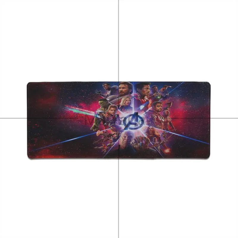 LockEdge 30x80cm Красивое аниме maiyaca Мстители компьютерные игровые коврики для мыши Расширенный игровой коврик для мыши большой коврик для мыши геймер - Цвет: LockEdge 30x80cm