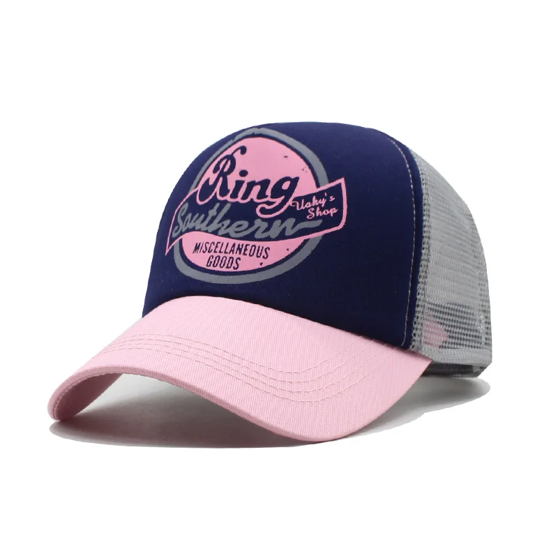 Бейсболка Snapback для мужчин и женщин Кепка с 5 панелями сетка кепка быстросохнущая