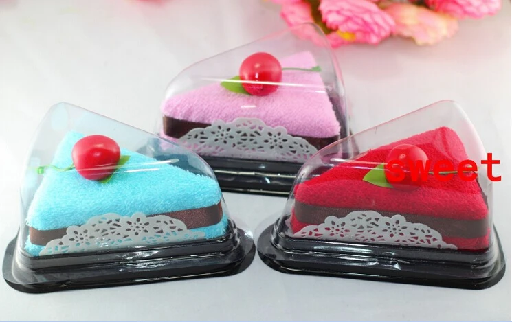 10pcs Mixed color Cake Style Towel Fibre Creative Towels For Wedding Party Birthday Favor Gift Souvenirs Souvenir | Дом и сад