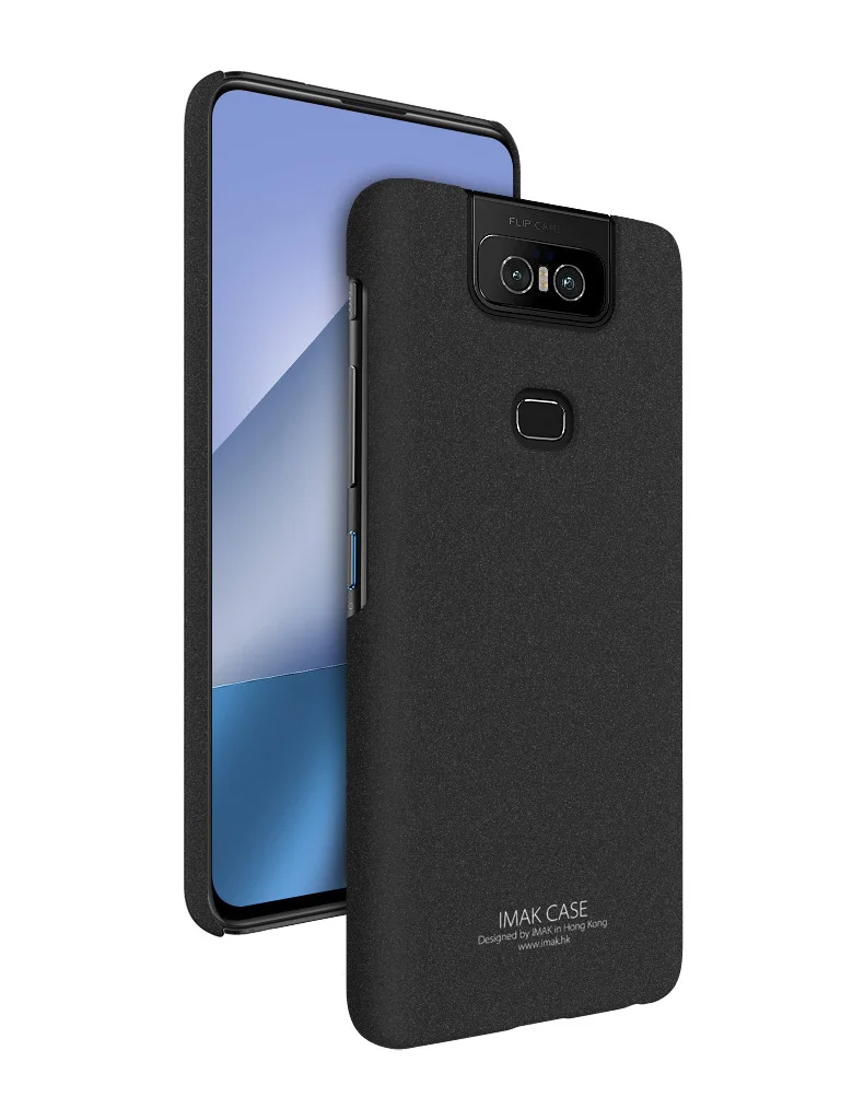 IMAK для Asus Zenfone 6 ZS630KL чехол Ковбой тонкий твердый пластиковый чехол на заднюю панель ZS630KL чехол с пленкой