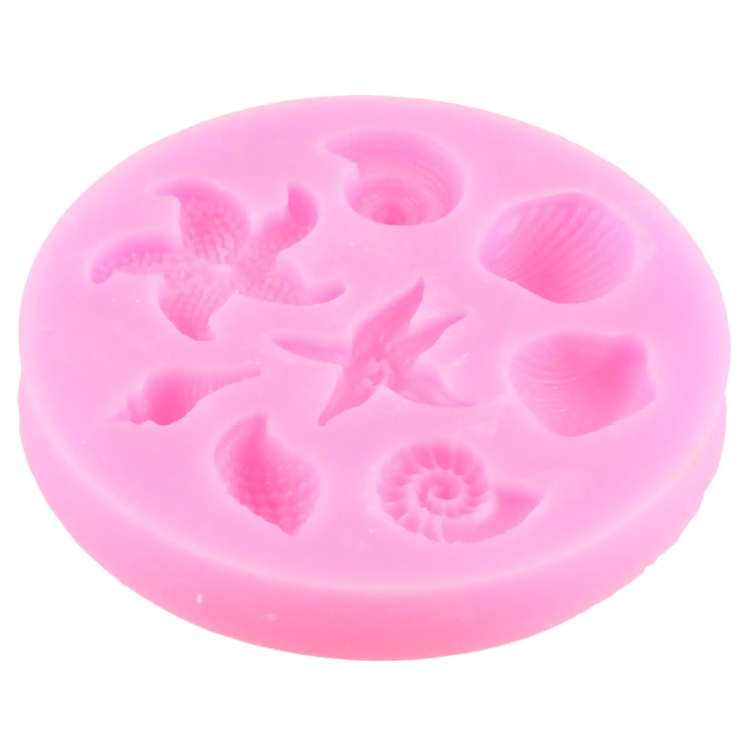 3D силиконовая форма для морских животных раковины кексов помадки украшения