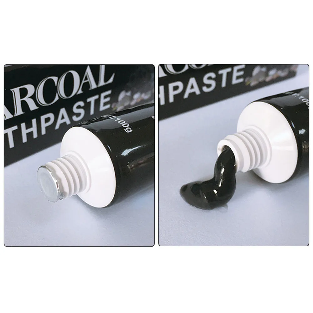 100 г бамбуковый уголь белая зубная паста отбеливание зубов Чистка гигиены уход за