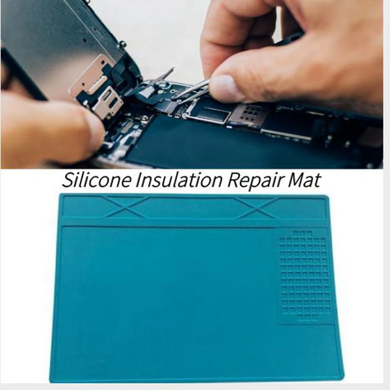 Термостойкая паяльная станция BGA панель силиконовая теплоизоляционная