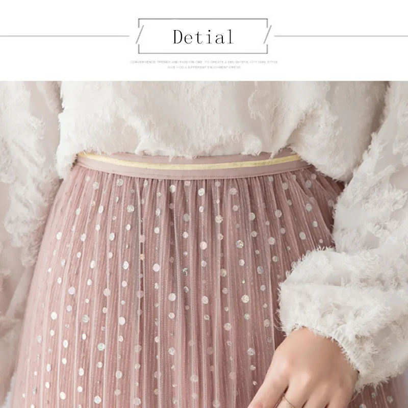 Высокая талия A Line черная розовая бежевая юбка женская весна 2019 Новое поступление