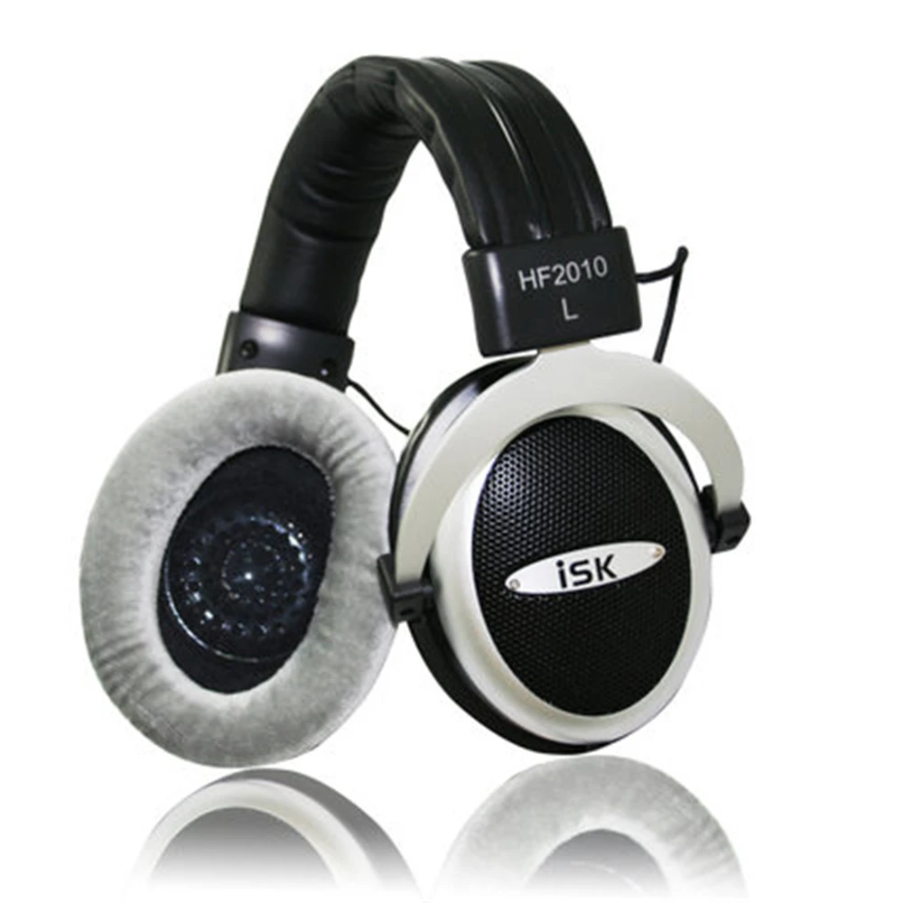 Оригинальные полуоткрытые наушники ISK с монитором стерео Hi-Fi DJ fone de ouvido