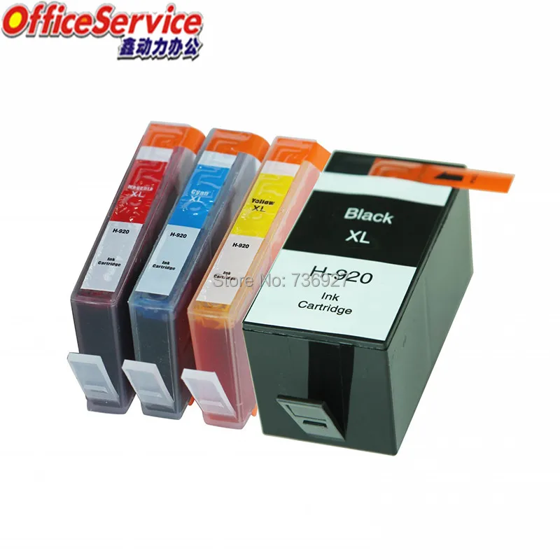 Совместимый чернильный картридж для принтера HP 920 920XL подходит Officejet 6000 6500