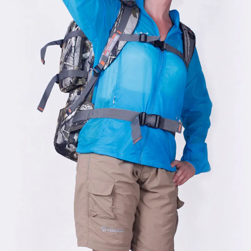 Большой Водонепроницаемый тактический рюкзак расширяемый Военный Открытый