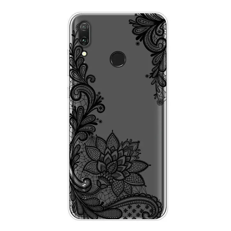 Чехол для Huawei Y6 2019 силиконовая задняя крышка чехол телефона MRD LX1 LX1F Y 6 Prime Y6Prime