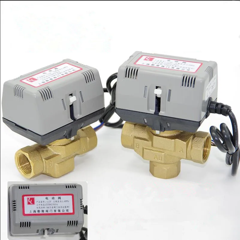 Катушка вентилятора холодной и горячей воды 2 способа 3 латунный Электрический