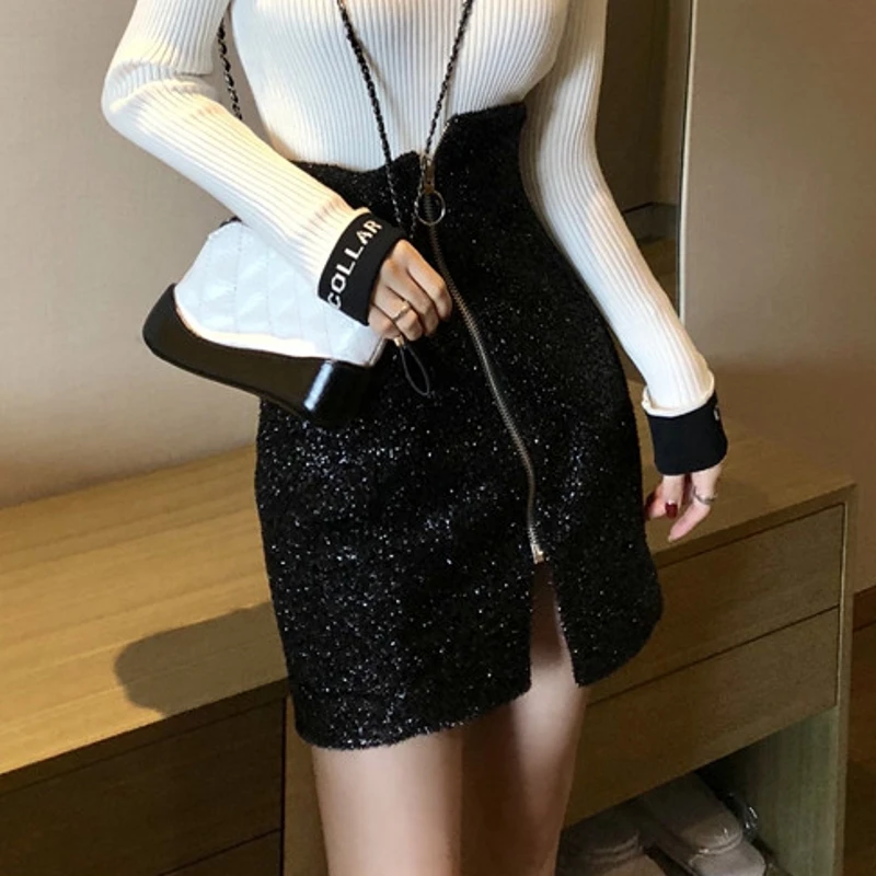 

Cheap wholesale 2019 new Spring Summer Hot selling women's fashion casual sexy Skirt XC44