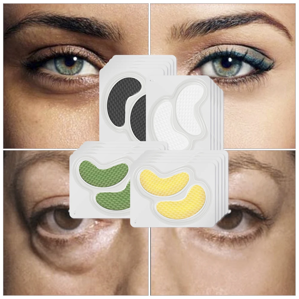 40 шт./20 пар коллагеновые маски для кожи вокруг глаз от морщин|Средства ухода и