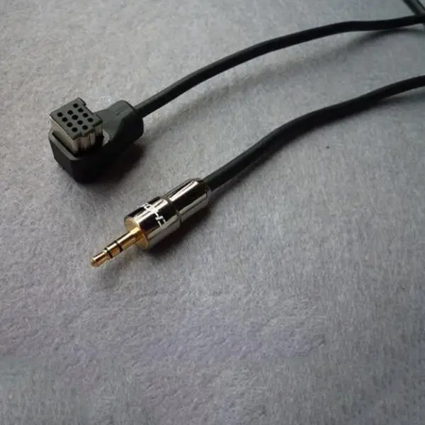 Автомобильный 3 5 мм Aux Соединительный кабель аудио адаптер подходит для Pioneer