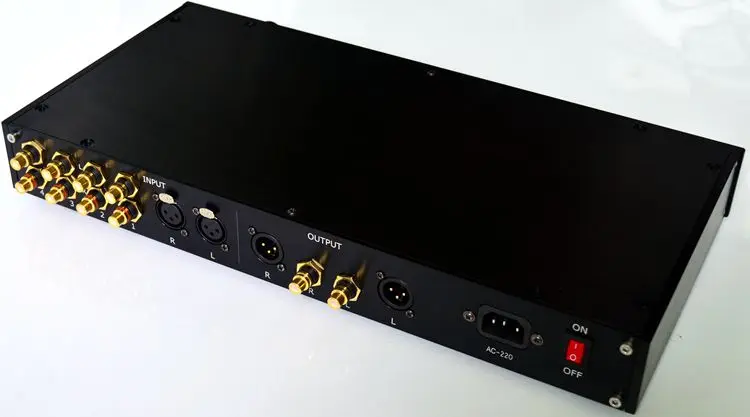 YJ MBL6010 полностью сбалансированный HiFi односторонний класс A предусилитель аудио