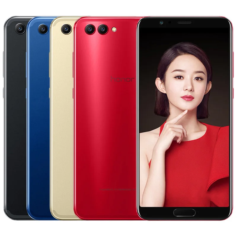 Глобальная прошивка поддержка huawei Honor вид V10 4G телефон 5 99 &quotKirin 970 Octa Core Android 8 0