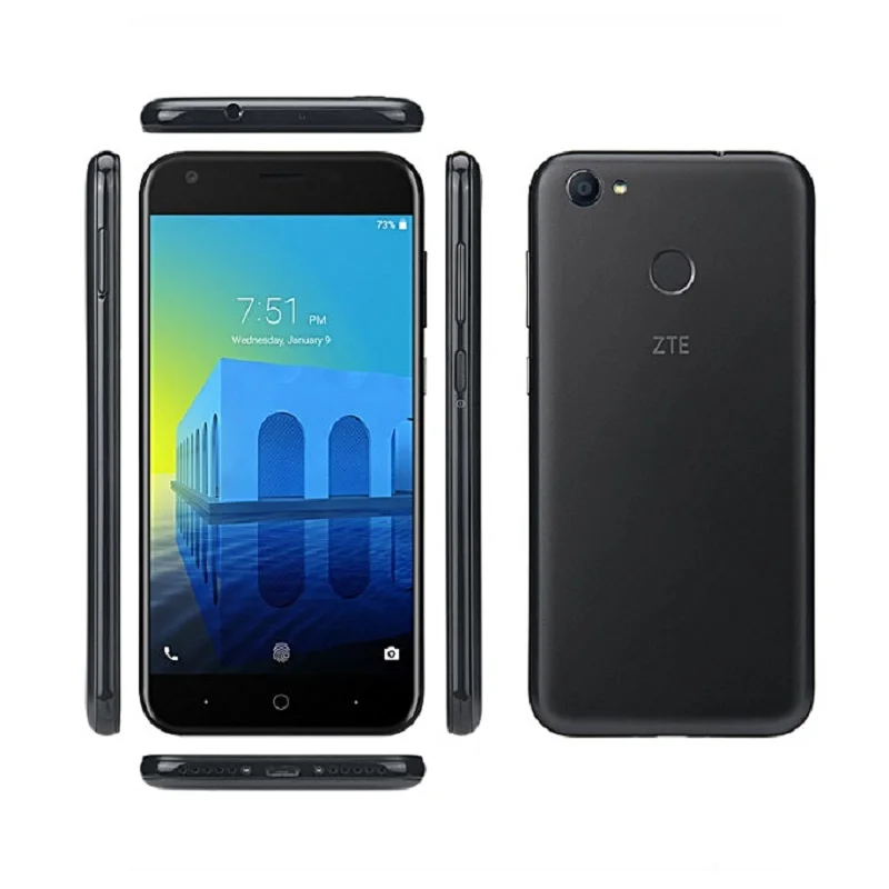 Смартфон zte Voyage 5 4G LTE 5,2 дюймов snapdragon 425 5000 мАч камера 13 МП+ 5 Мп 3 ГБ+ 32 ГБ