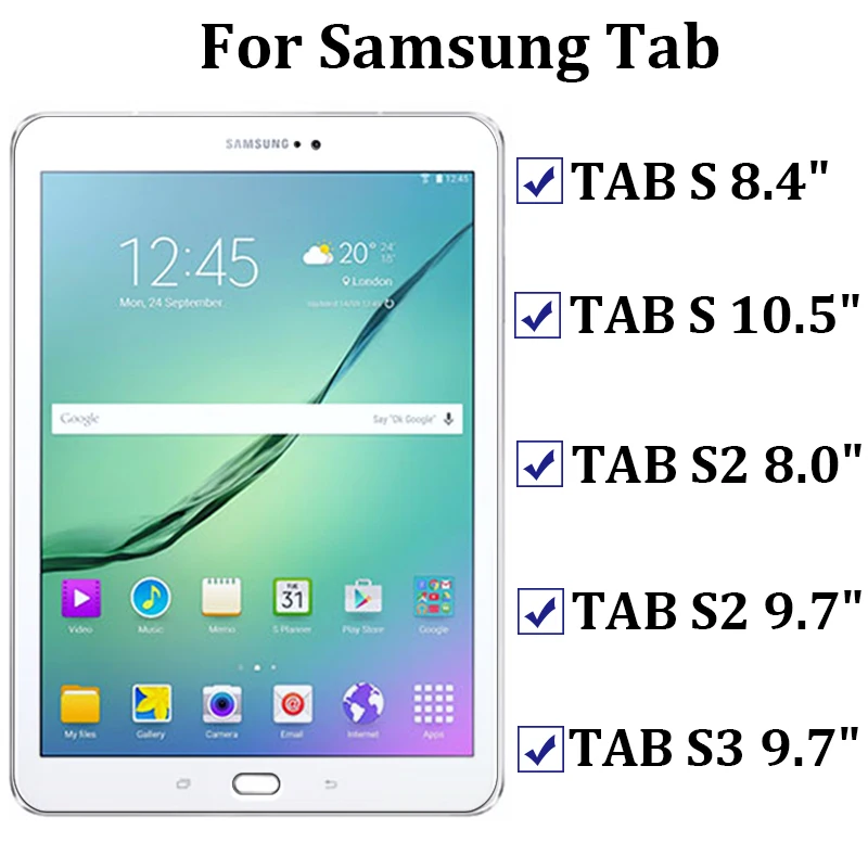 Стекло на для Samsung Galaxy Tab S2 9,7 S S3 2 3 8,4 10,5 8,0 2 S 3 S Samsum gaxy планшет tremped Экран защиты закалённое защитное стекло пленка