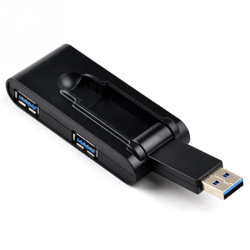 Портативная ультрафиолетовая мини лампа на 4 порта USB 3 0 вращать HUB адаптер для ПК