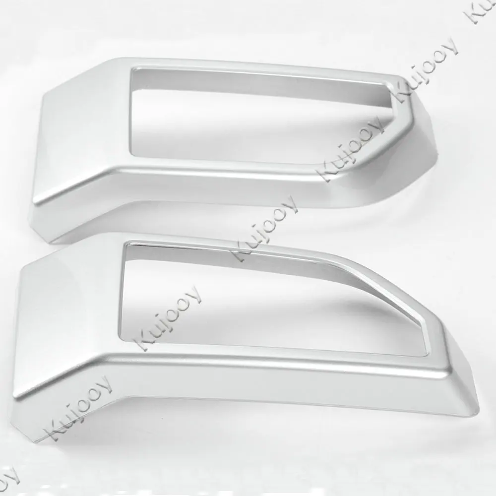 2 шт. хромированные/Серебристые наклейки на решетку вентиляции автомобиля Ford F150