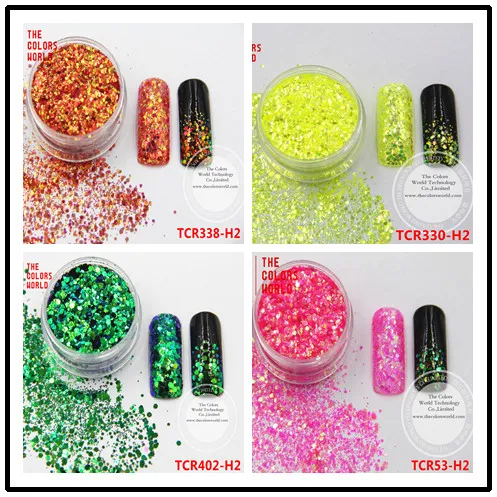 Фотообои для дизайна ногтей или других украшений сделай сам|glitter for nails|hexagon shapeglitter