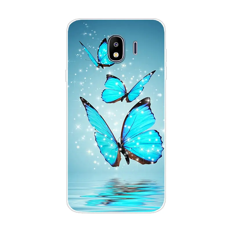 Чехол для Samsung Galaxy J4 2018 чехол силиконовый из тпу телефона J400F J400 J 4 | Мобильные